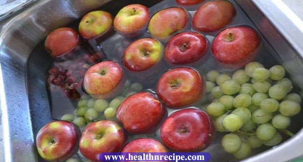 How To Remove Pesticides from fruits