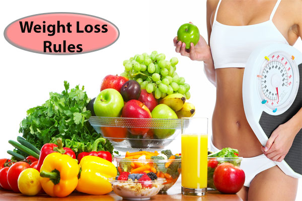 weight loss rules to forget