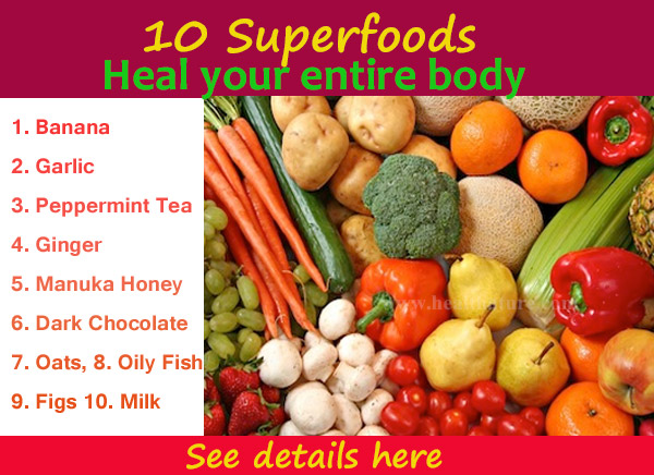 10 superfoods that heal