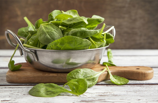 Spinach the healthiest food