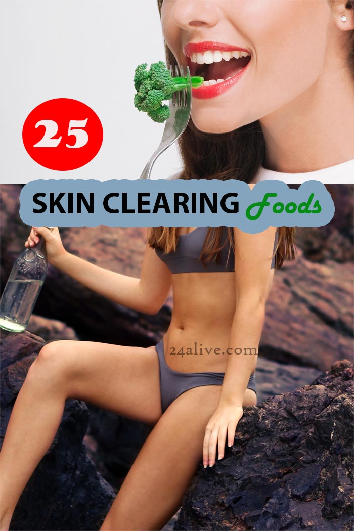 25 skin clearing foods